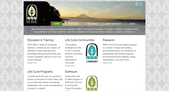 Desktop Screenshot of iere.org